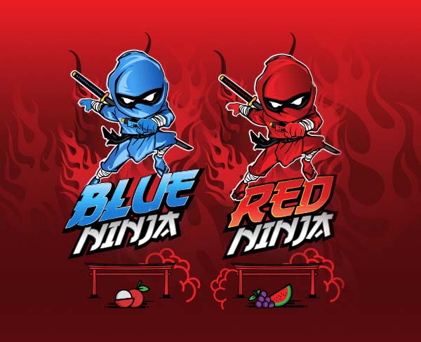 Remix : Red Ninja e-liquid illustration
