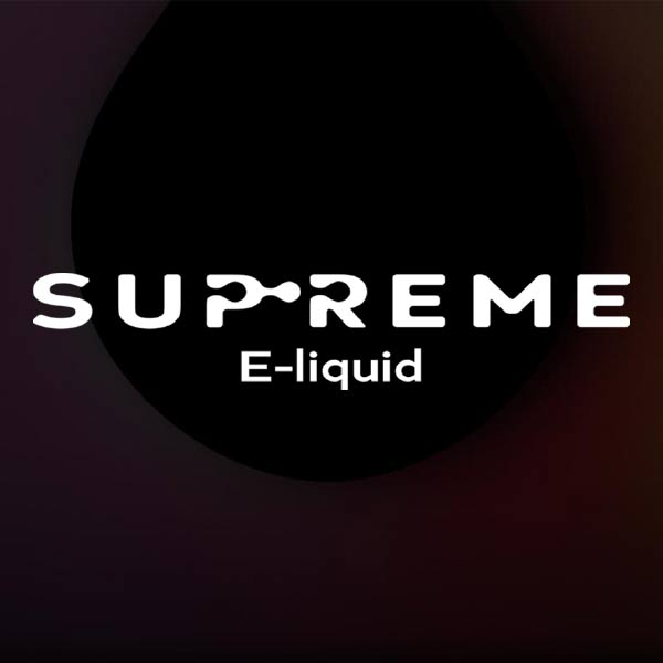 Supreme e-liquid Logo illustration